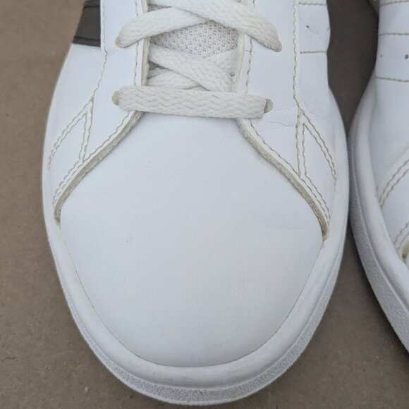 Adidas Grand Court Base Low Women's Casual Shoes White Black EE7968 Sz 7.5 - Picture 5 of 13